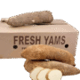 GHANA  YAM (Per Box)